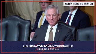 Senator Tuberville Questions Lori Chavez–DeRemer, Nominee for Labor Secretary