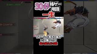 【一生】30秒格ゲー用語解説【SF6 202412 ver】