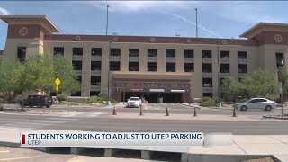 Parking a concern for some UTEP students as classes begin