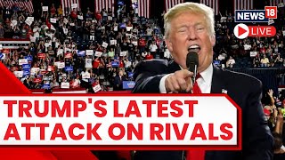 Donald Trump News LIVE | Trump Speech | Donald Trump Tears Into Joe Biden | Trump Iowa Rally | N18L