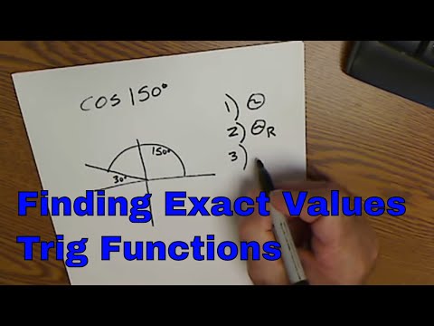 Finding Exact Values of Trig Functions Finding Exact Values of Trig Functions