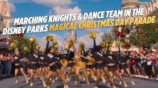 UCF Marching Knights \u0026 UCF Dance Team in the 2024 Disney Parks Magical Christmas Day Parade