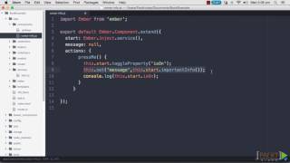 Ember.js Solutions : Using Services with a Component | packtpub.com