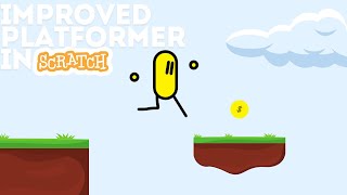 How to make a platformer in scratch (Improved version)