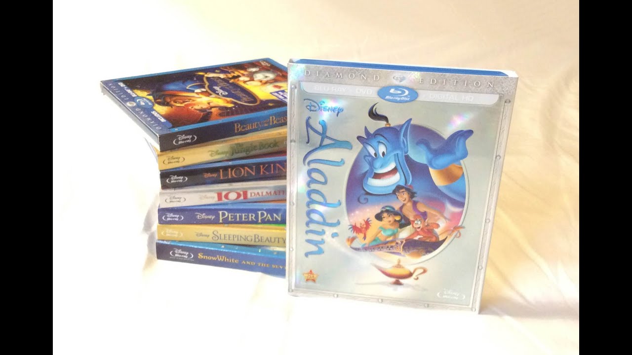 Aladdin: Diamond Edition (1992) Blu Ray Unboxing Review - YouTube