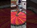 Lehenga Making Process || Make lehenga from Garment || Pink orange Designer Lehenga choli #lehengas