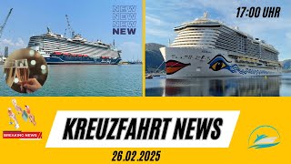 Renovierung der AIDAdiva \u0026 Indienststellung der Mein Schiff Relax ( Kreuzfahrt News der Woche )