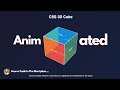Creating a Custom 3D Cube with CSS