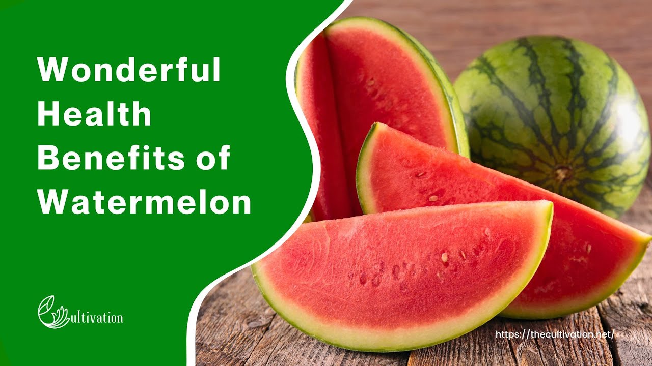 Wonderful Health Benefits Of Watermelon - YouTube