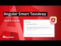 Angular Smart TextArea: The Ultimate Feature Walkthrough