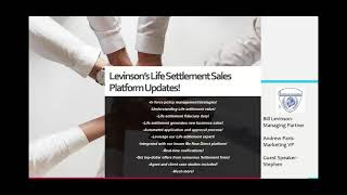 Levinson's Life Settlement Sales Platform Updates!
