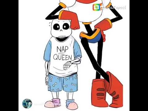 Sans and papyrus growing up