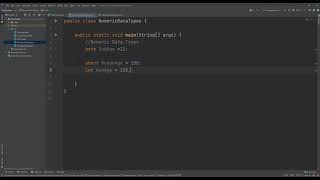 Java Basics #004: Java Numeric Data Types