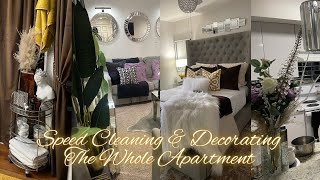 4 Hours Speed Cleaning Apartment • Extreme Cleaning Motivation • Get It All Done • Modern Glam Home