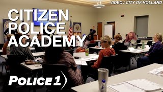 How to run a successful citizen police academy: 8 proven tips