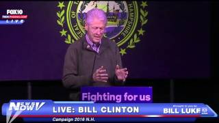 FNN: Bill Clinton Rally - New Hampshire