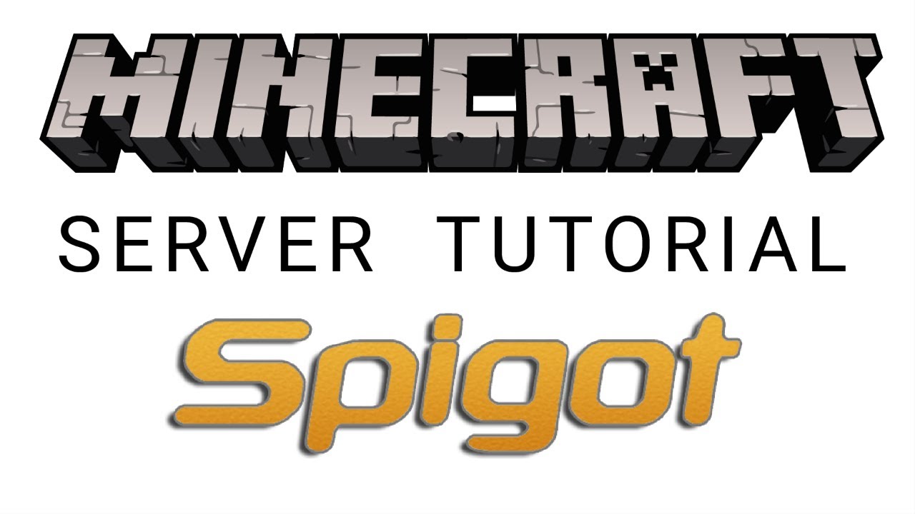 Minecraft Windows Server Tutorial Spigot Youtube