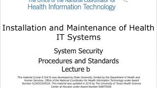 ONC Component 8 Unit 6 Lecture b