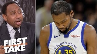 Why Kevin Durant deserves blame for Warriors’ losing streak | First Take