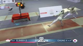 2022 164 T32 02 M S Individual Tbilisi GEO WC RED CHUNG KOR vs ELSISSY EGY