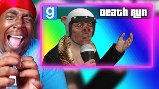 Reaction To Gmod Deathrun - AI Generated GTA6! (Garry's Mod Funny Moments)