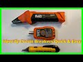 Identify Circuit Breakers and Live Wires Quick and Easy With These Low Cost Tools