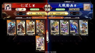 【英傑大戦】秀吉大久保利通 vs 董卓