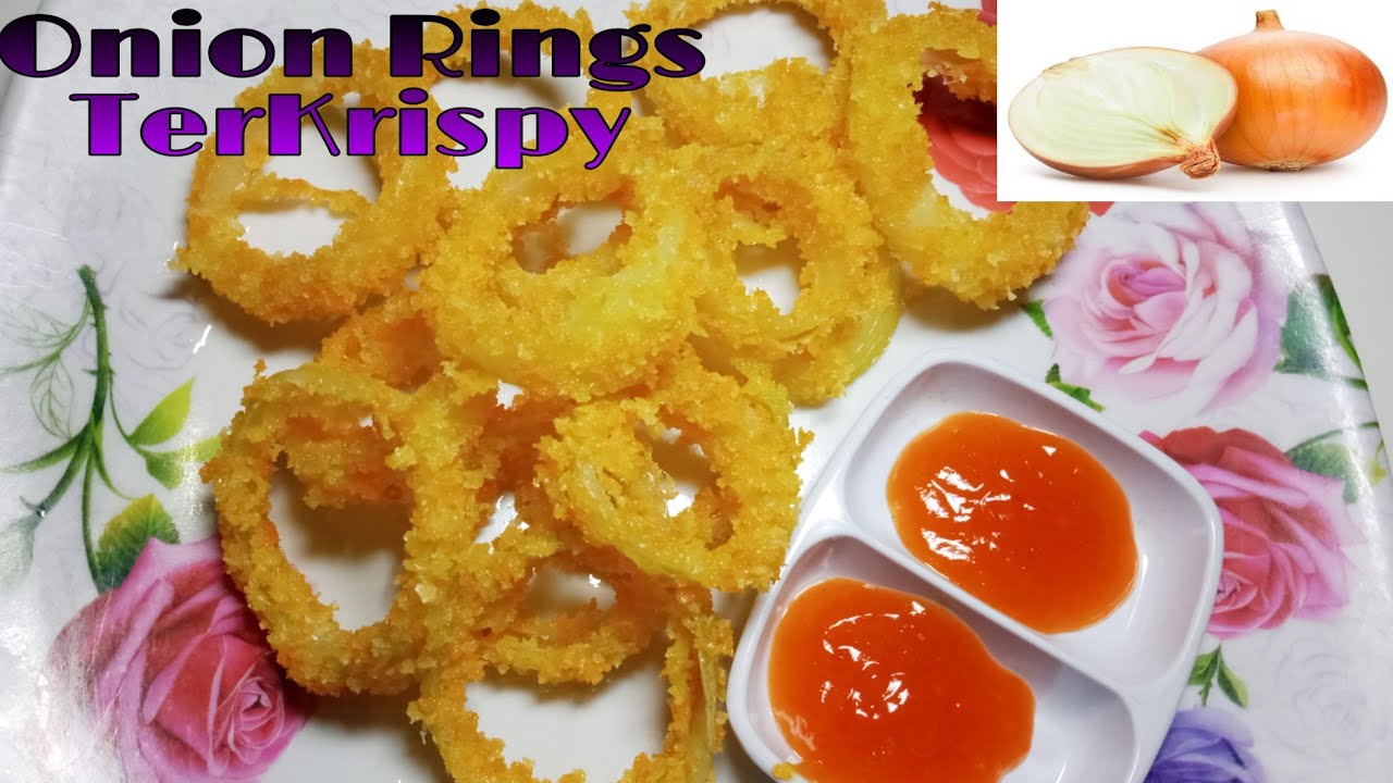 Resep Onion Rings TerKrispy - YouTube