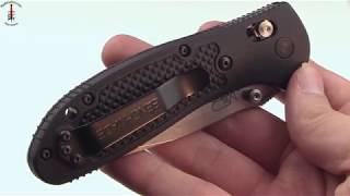 Benchmade 553 Tanto Hand Display with Deploy and 154CM steel by Benchmade Knives