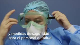 Trajes de bioseguridad para el personal de salud