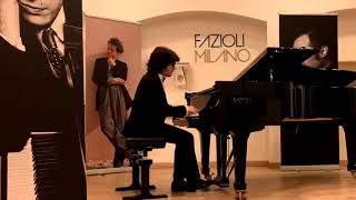 Emanuele Stracchi plays Scarlatti at Fazioli Showroom Milano   2019