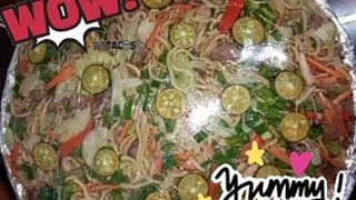 HOW TO COOK PANSIT BIHON WITH CANTON/ EASY COOKING RECIPE/ BIHON GISADO/ LUTONG BAHAY / NEGOSYO TIPS