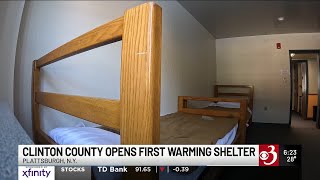 Clinton County opens first warming shelter
