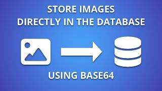 Store images directly in database with base64 | Quick tutorial with JavaScript, PHP & MySQL MariaDB