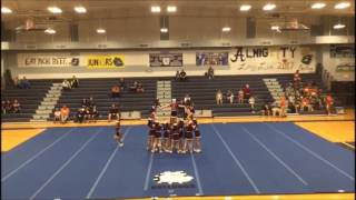 United Middle School Cheerleaders- I am a Champion