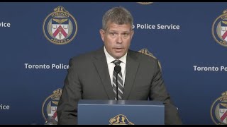 @TorontoPolice News Conference | Two Arrests Made in Weston C.I. School Shooting | Fri.Feb.17th 2023