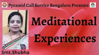 Meditational Experiences | Smt.Shubha | Kannada