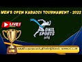 Semi Final | SMVKC A Oddanchathiram Vs Kathiraiyan Kulam | Men's Kabaddi  2022