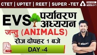 CTET/REET/UPTET/SUPER-TET | EVS #4 | Animals