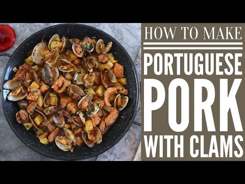 Recipe for Portuguese Pork Alentejana