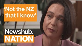 Police \u0026 Justice Minister Ginny Andersen faces tough interview with Rebecca Wright | Newshub Nation