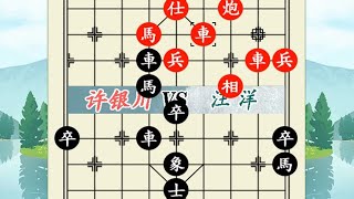 象棋神少帅：五羊杯 汪洋一使卒成千古恨 许银川画地为牢追杀