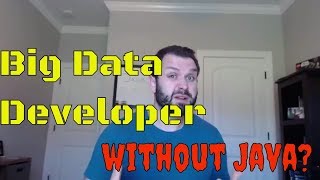 Big Data Developer without Java?