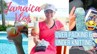 Jamaica Vlog 🌴 | Packing Knitting for Travel | Knitting Vlog | Knitty Natty