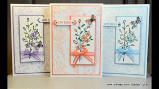 No.450 - HOW TO.....Faux Silk - JanB UK #7 Top Stampin' Up! Independent Demonstrator