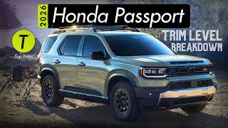 Trim Levels Explained for All-New 2026 Honda Passport - This or a 4Runner?