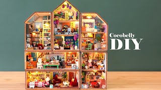 Rabbit Town | DIY Miniature Dollhouse Crafts | Relaxing Satisfying Video