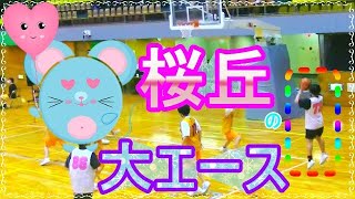 【桜丘の大エース✨】（桜丘高校　NO73）はチームが困った時に得点🏀してくれる🏺