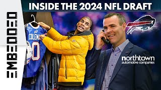 Exclusive Inside Look At The Buffalo Bills’ 2024 NFL Draft | Buffalo Bills: Embe
