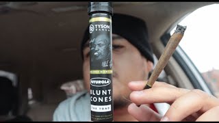 TRYING MIKE TYSON PRE ROLL BLUNT